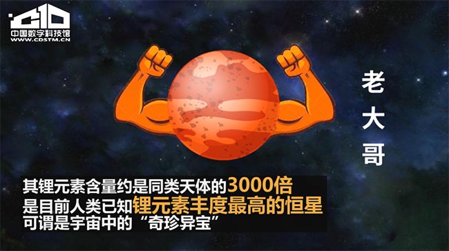 我国天文学家发现宇宙中锂丰度最高恒星