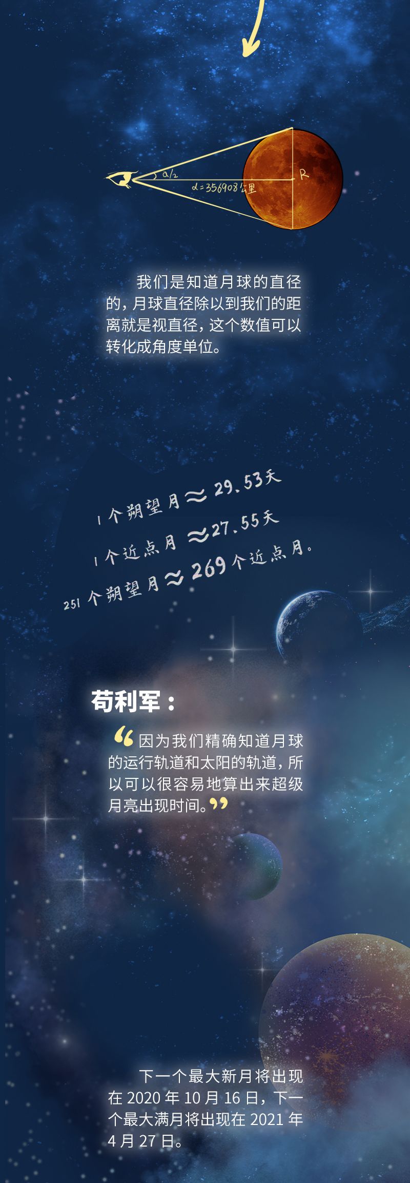 极简科学课|超级月亮,听国家天文台苟利军研究员怎么说