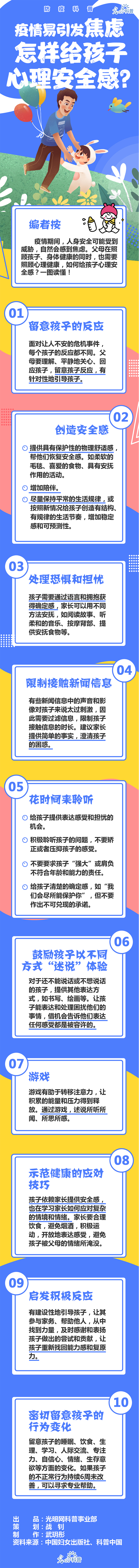 【防疫科普】疫情易引发焦虑，怎样给孩子心理安全感？