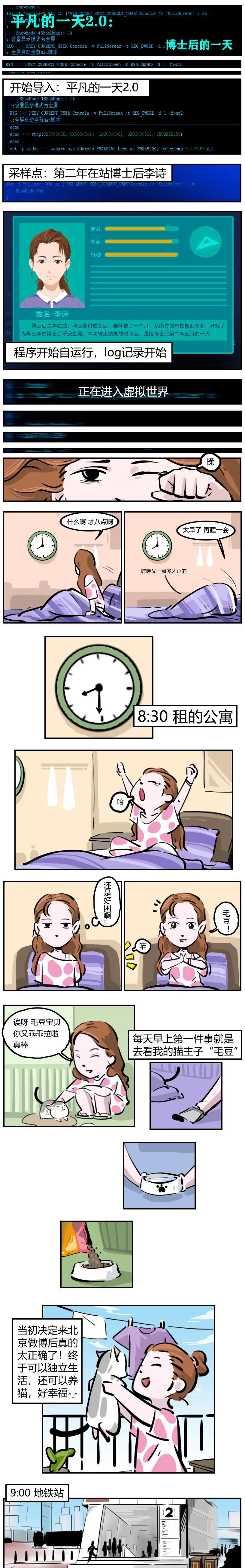 漫画 | 平凡的一天2.0：天文博士后的一天