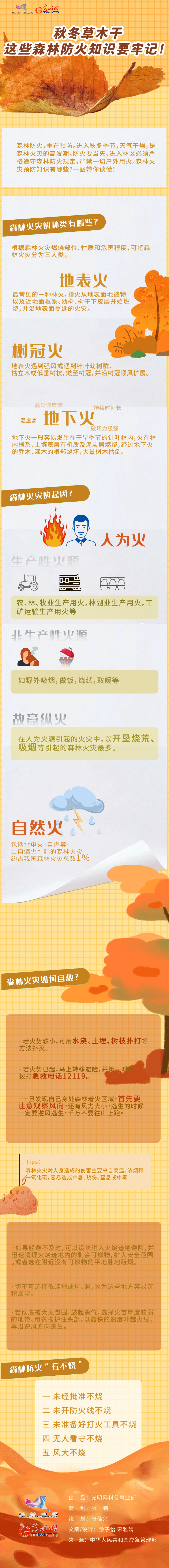 【应急科普】秋冬草木干，这些森林防火知识要牢记！