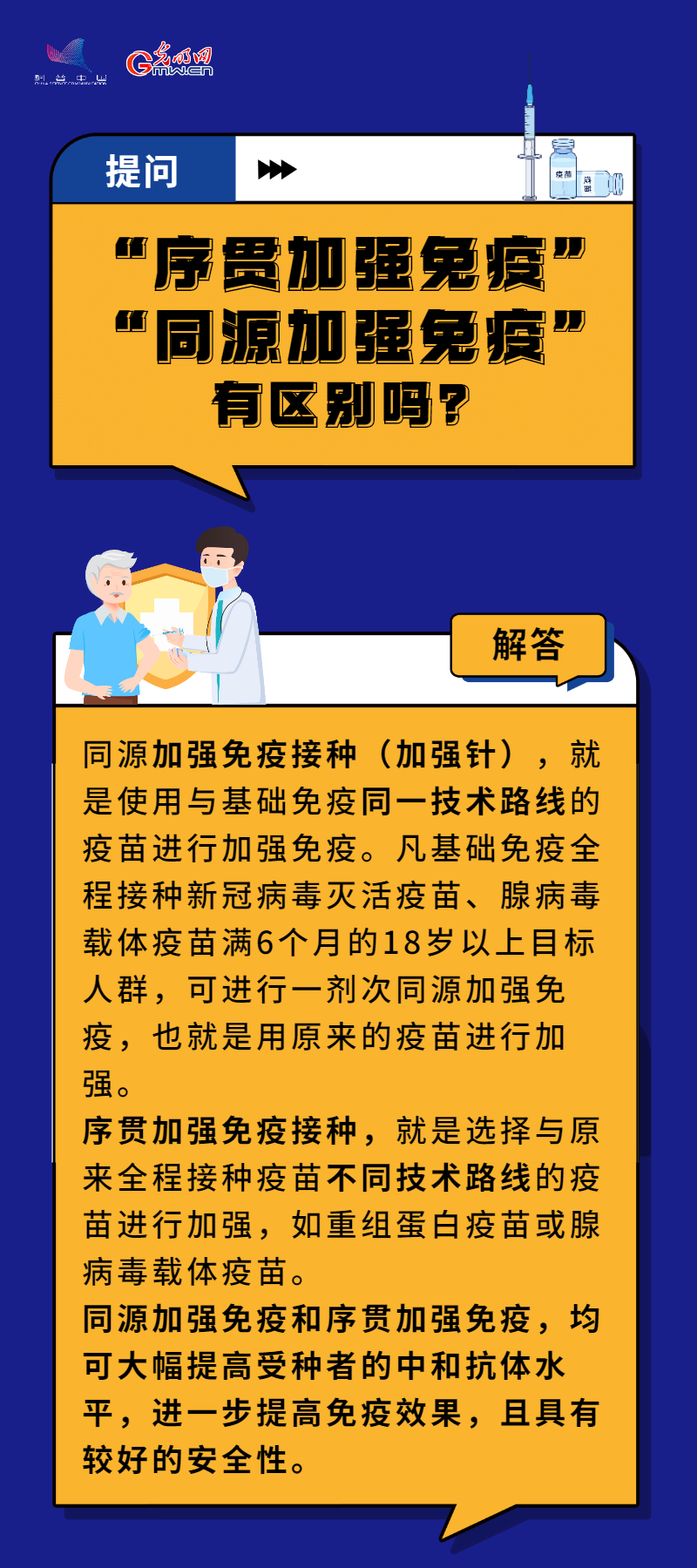 【防疫科普】老年人打疫苗安全吗？7组问答告诉你