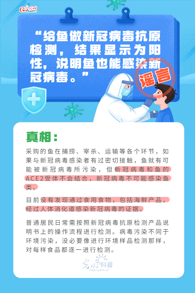 【防疫科普】关于抗原检测的网络谣言，你识破了几个？