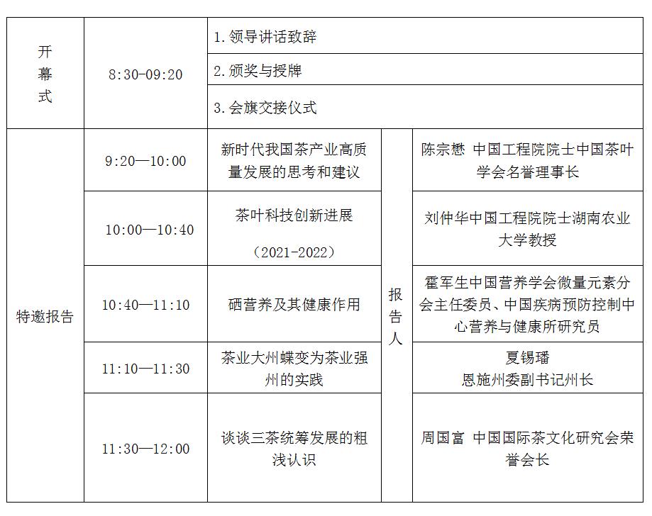 科普中国直播预告|2021中国茶业科技年会