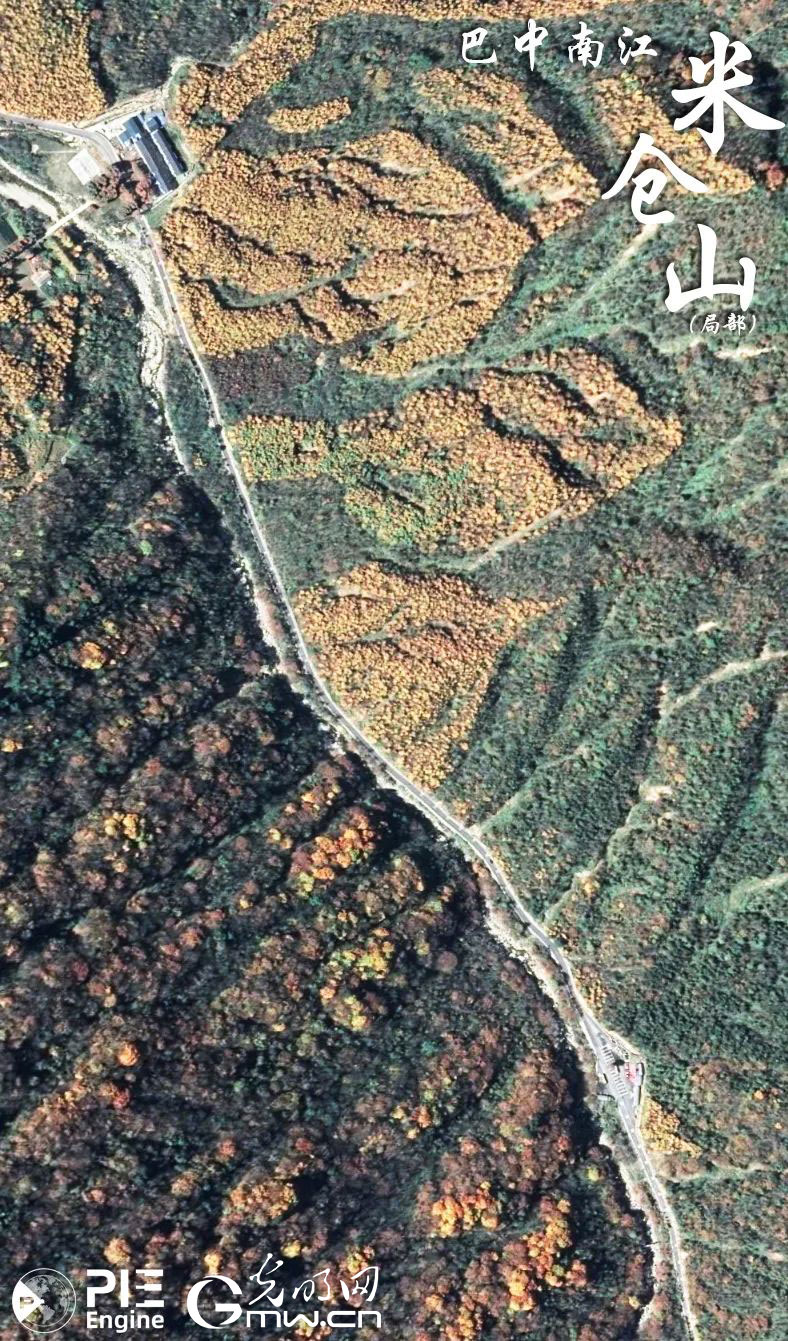 卫星新闻丨金秋时节“瞰”大好河山层林尽染