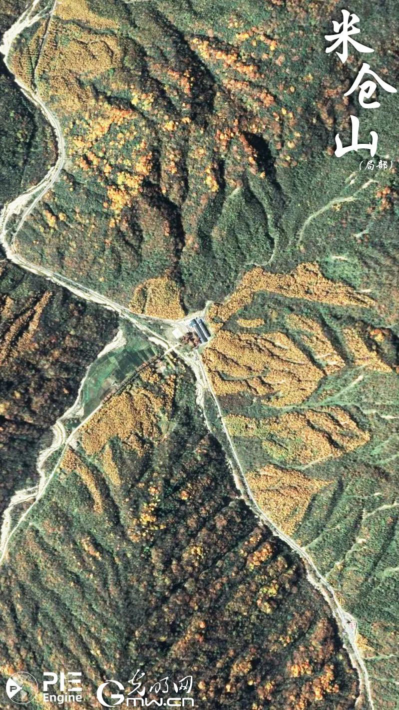 卫星新闻丨金秋时节“瞰”大好河山层林尽染