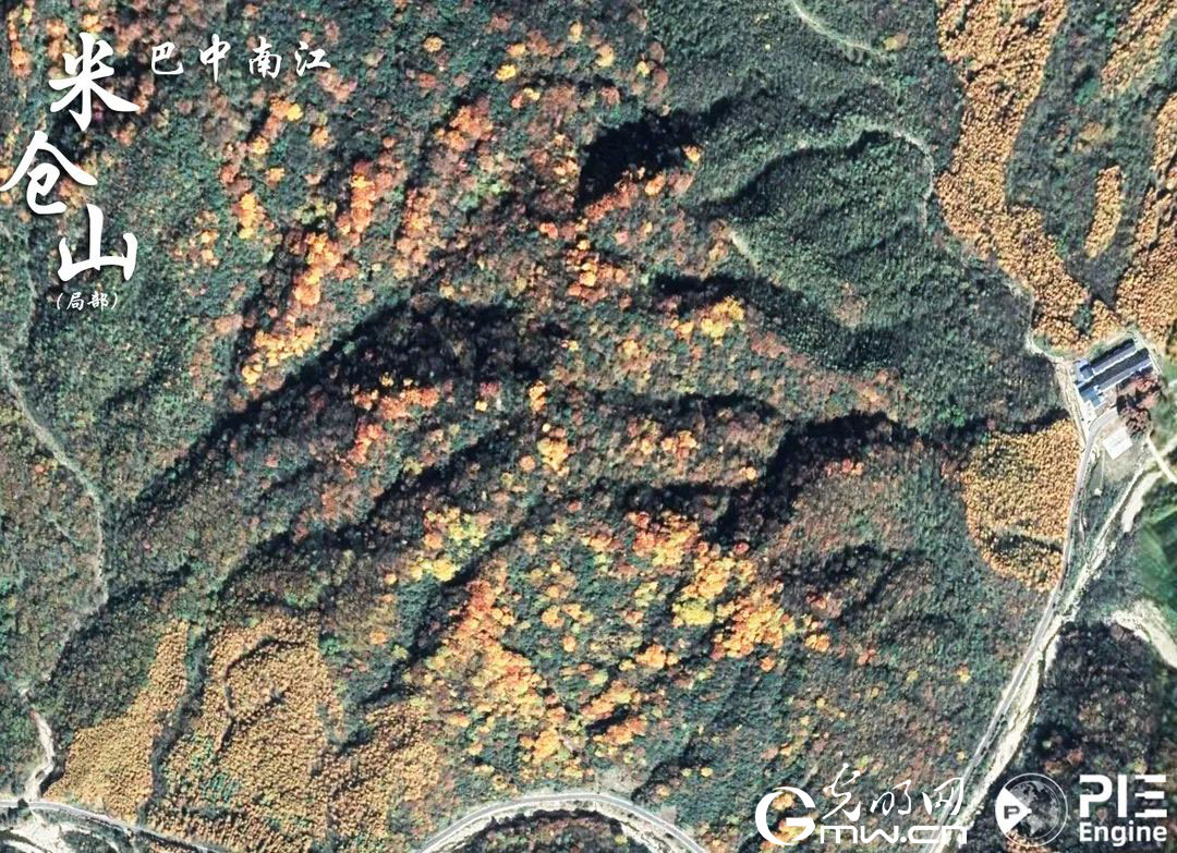 卫星新闻丨金秋时节“瞰”大好河山层林尽染