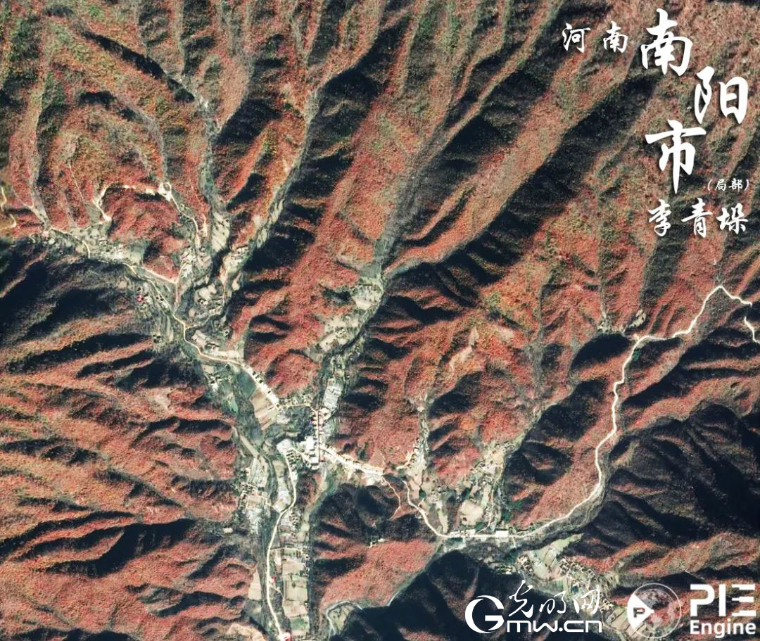卫星新闻丨金秋时节“瞰”大好河山层林尽染