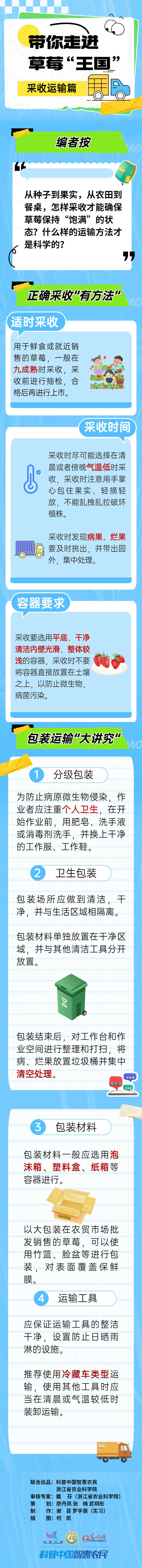 【智惠农民】带你走进草莓“王国”————采收运输篇