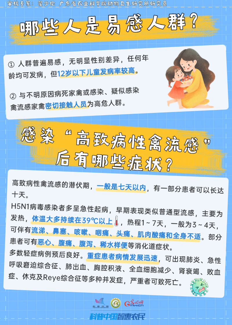 【智农挂图】了解人畜共患病：致病性分高低，禽流感需警惕