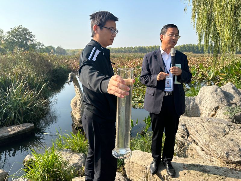 【大美湿地 润泽齐鲁】风景区化身“净水器” 人工湿地让污水变清流 【大美湿地 润泽齐鲁】风景区化身“净水器” 人工湿地让污水变清流