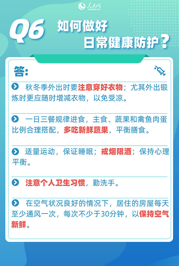 世界流感日：关于流感6个热点问答