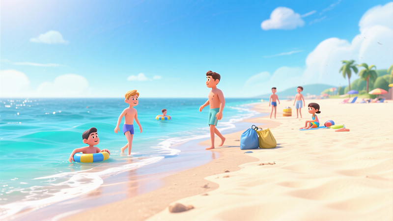 AI动画｜海啸来了怎么办？防御指南请查收！