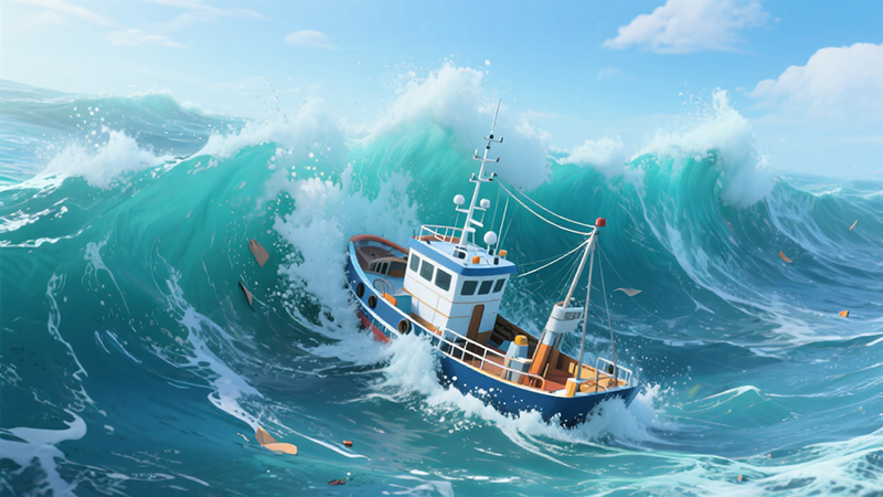 AI动画｜海啸来了怎么办？防御指南请查收！