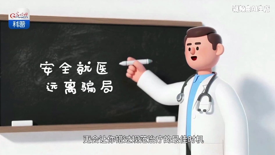 AI动画｜“灭癌神医”实为推销高价无效药物