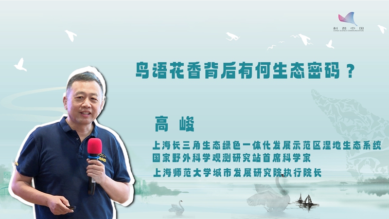 科普慕课｜解读鸟语花香背后的生态密码