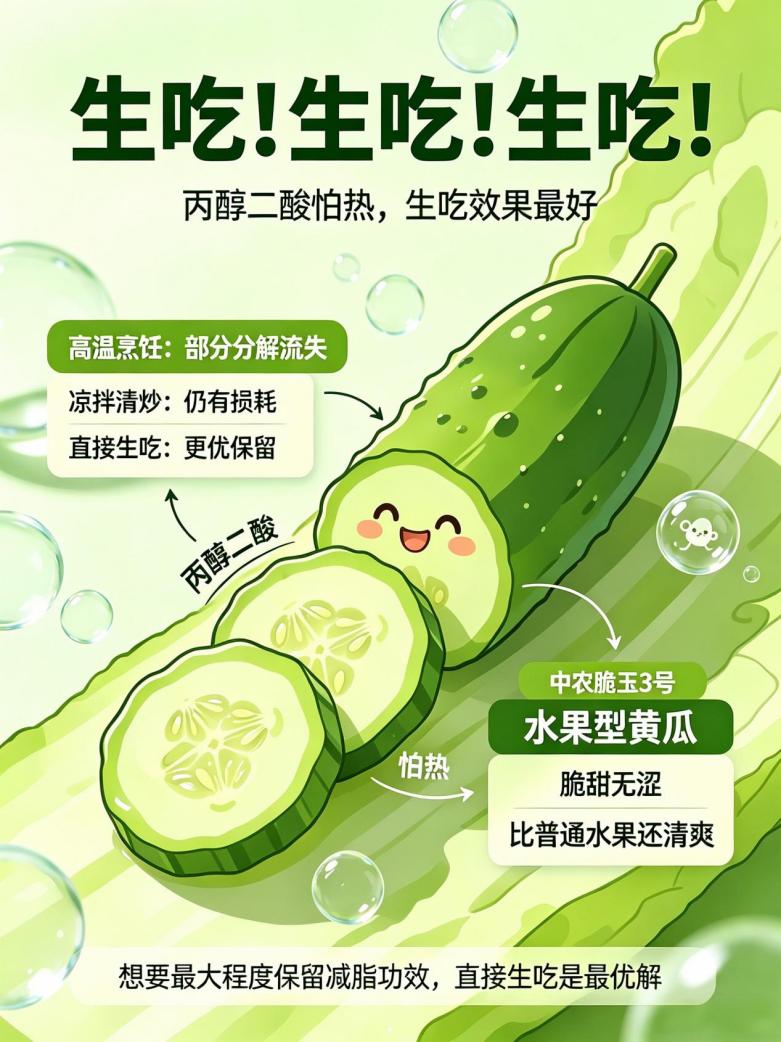 第4期：减脂黄瓜丨减脂黄瓜怎么吃效果最好？3个花式食谱直接抄作业
