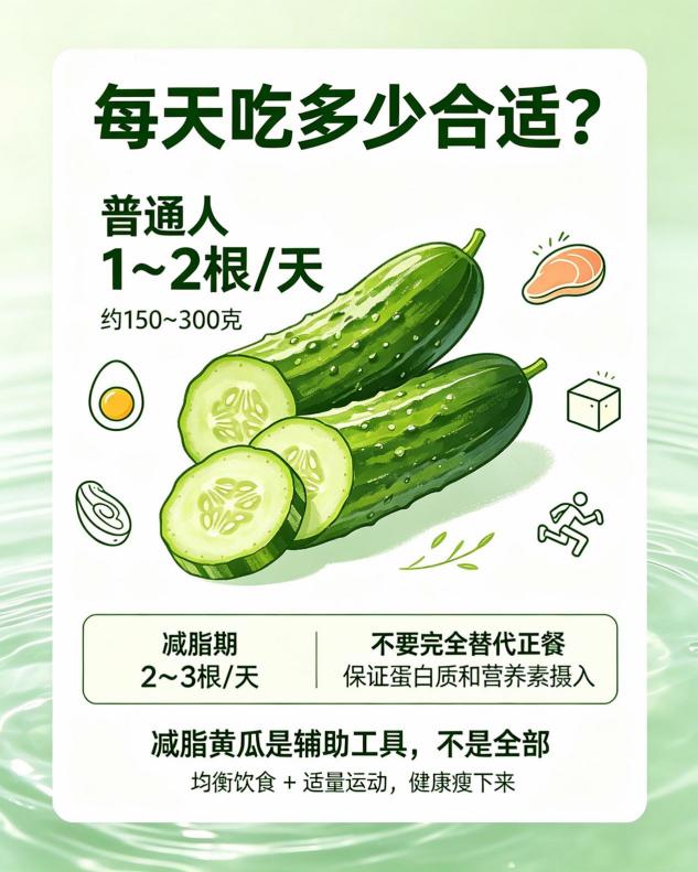 第4期：减脂黄瓜丨减脂黄瓜怎么吃效果最好？3个花式食谱直接抄作业