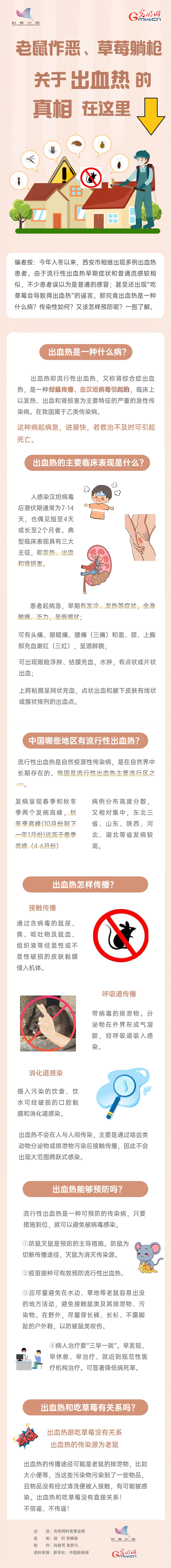 科普| 老鼠作恶、草莓躺枪，关于出血热的真相在这里→