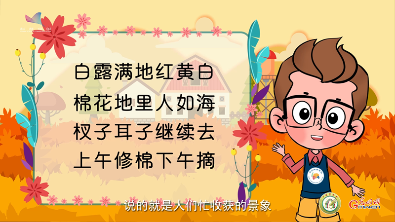 【二十四节气与农耕文明】为何说“白露秋分夜，一夜冷一夜”