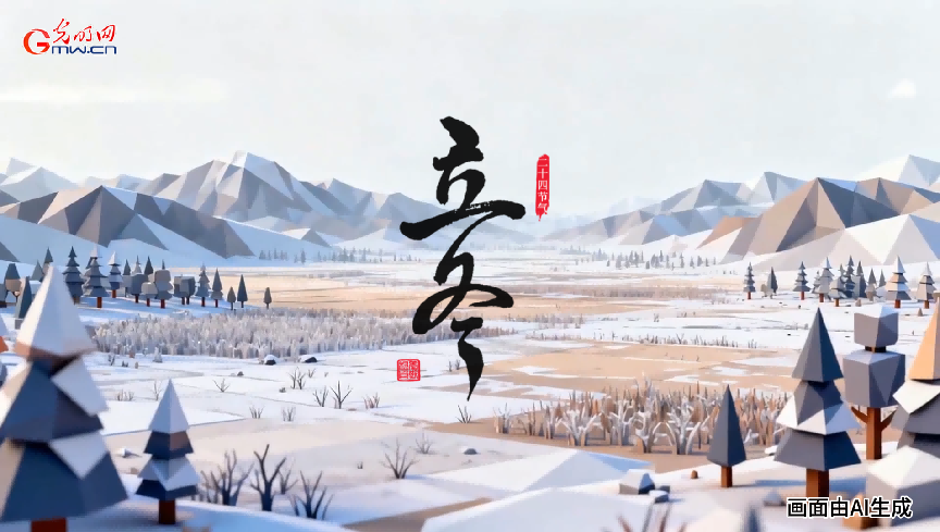 AI动画｜立冬：寒启冬序，人间藏暖