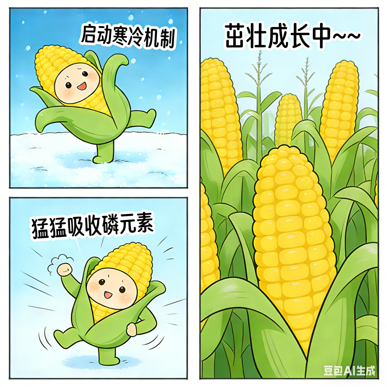 【科研论文科普解读】怕冷的玉米，有了“保暖又管饱”的新方案